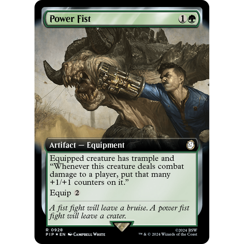 Power Fist (PIP-928) - Fallout: (Extended Art) Foil