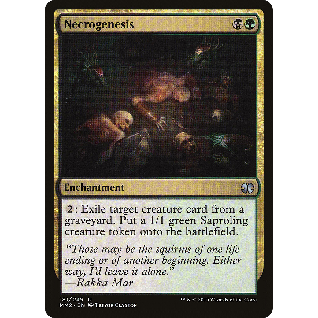 Necrogenesis (MM2-181) - Modern Masters 2015 Foil