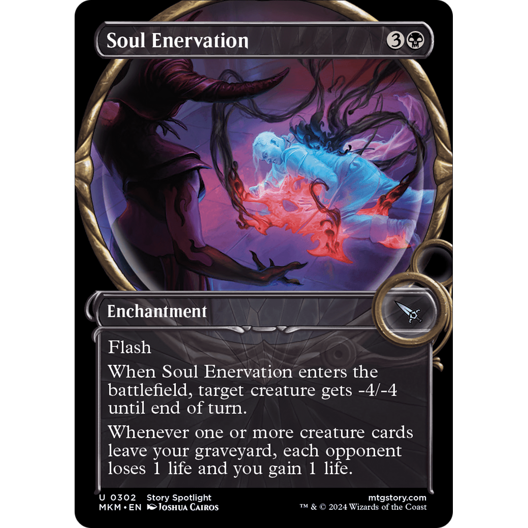 Soul Enervation (MKM-302) - Murders at Karlov Manor: (Showcase)