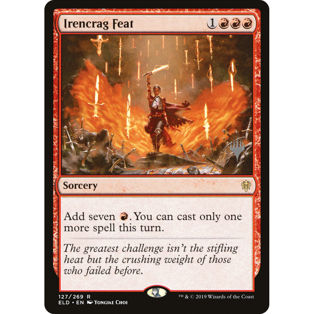 Irencrag Feat (PPELD-127) - Throne of Eldraine Promos