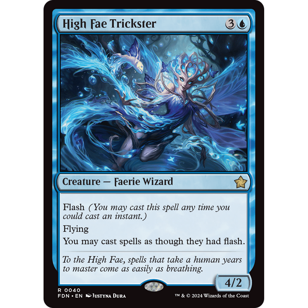 High Fae Trickster (FDN-040) - Foundations Foil