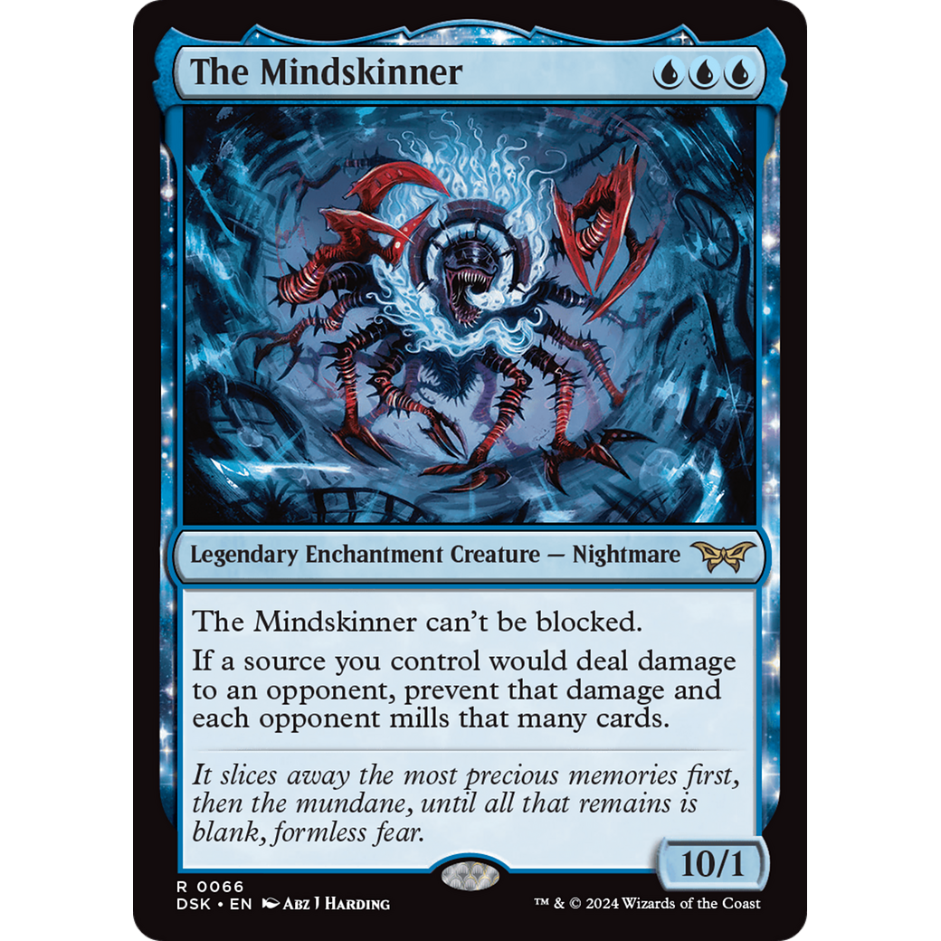 The Mindskinner (DSK-066) - Duskmourn: House of Horror: (enchantment)