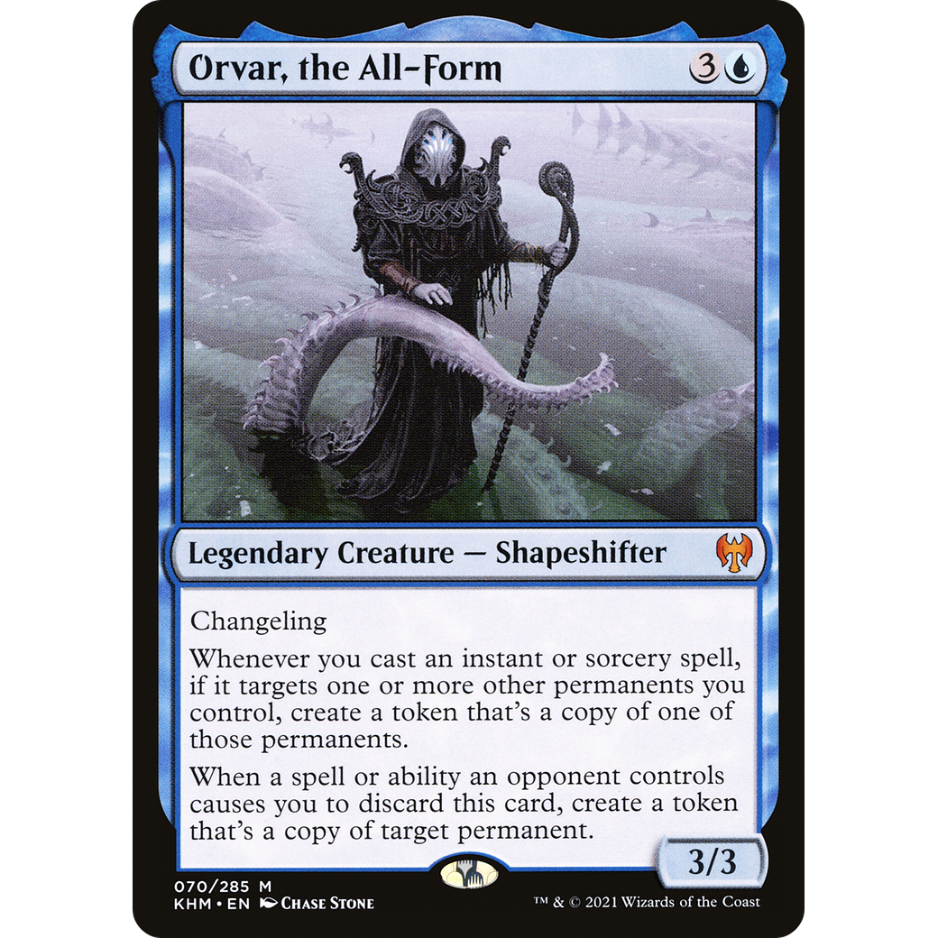 Orvar, the All-Form (KHM-070) - Kaldheim Foil