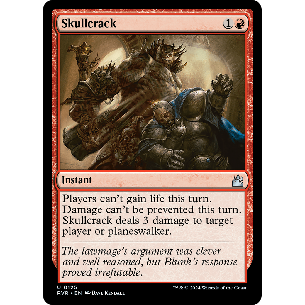 Skullcrack (RVR-125) - Ravnica Remastered Foil