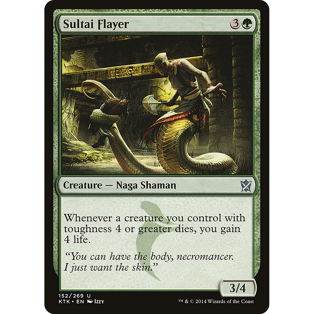 Sultai Flayer (KTK-152) - Khans of Tarkir Foil
