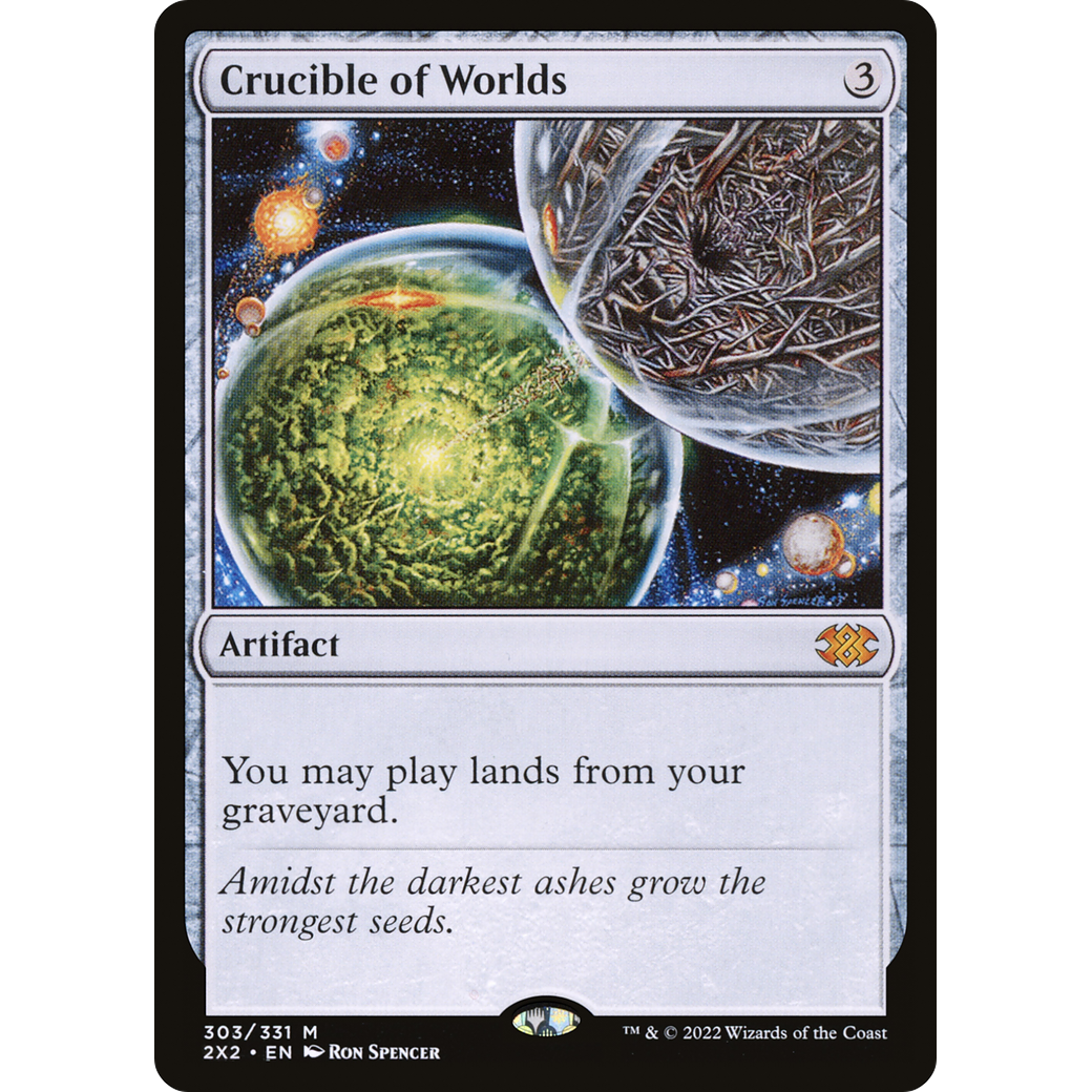 Crucible of Worlds (2X2-303) - Double Masters 2022