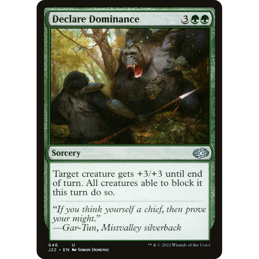 Declare Dominance (J22-646) - Jumpstart 2022