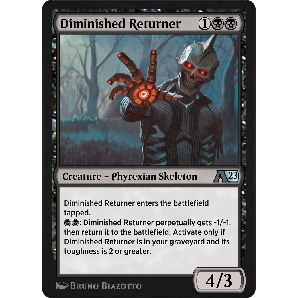 Diminished Returner (YDMU-009) - Alchemy: Dominaria