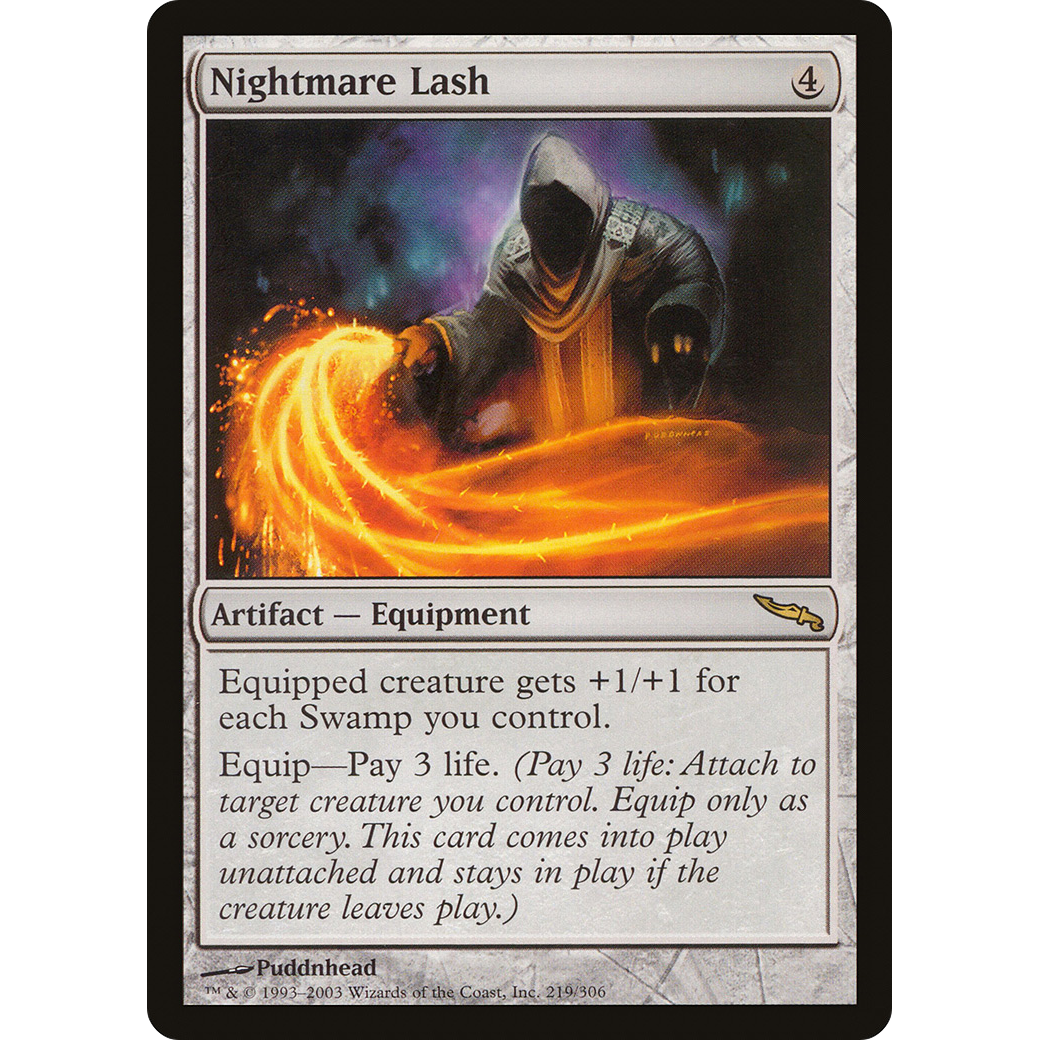 Nightmare Lash (MRD-219) - Mirrodin Foil