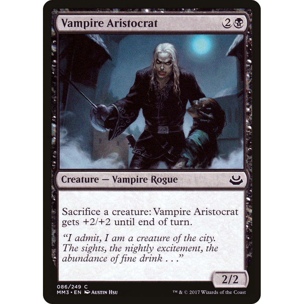 Vampire Aristocrat (MM3-086) - Modern Masters 2017 Foil