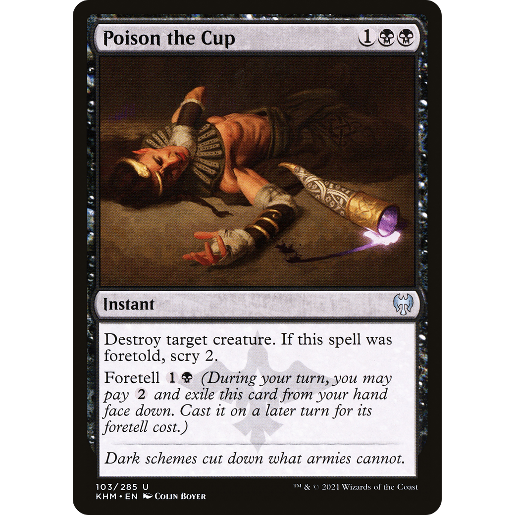 Poison the Cup (KHM-103) - Kaldheim