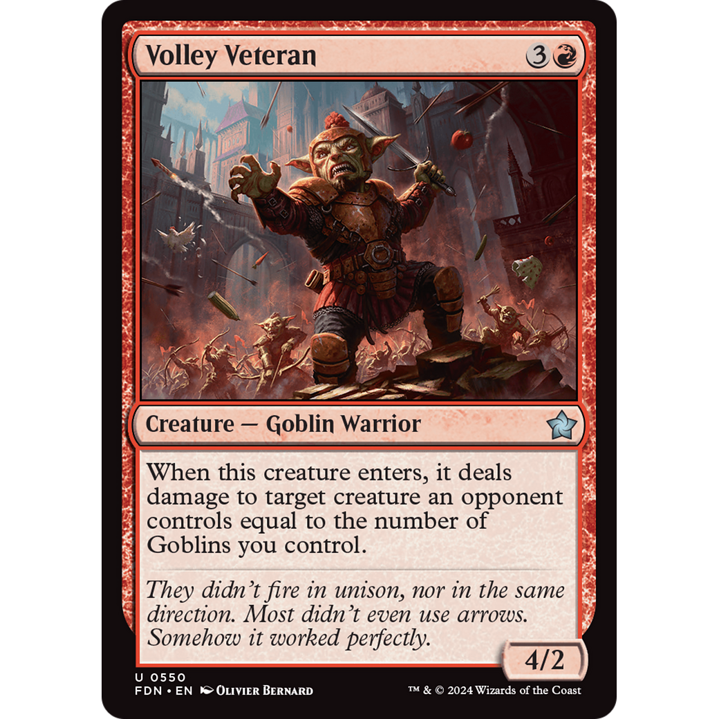 Volley Veteran (FDN-550) - Foundations