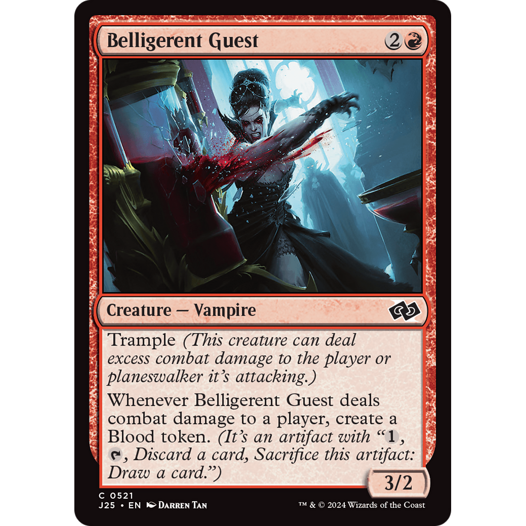 Belligerent Guest (J25-521) - Foundations Jumpstart