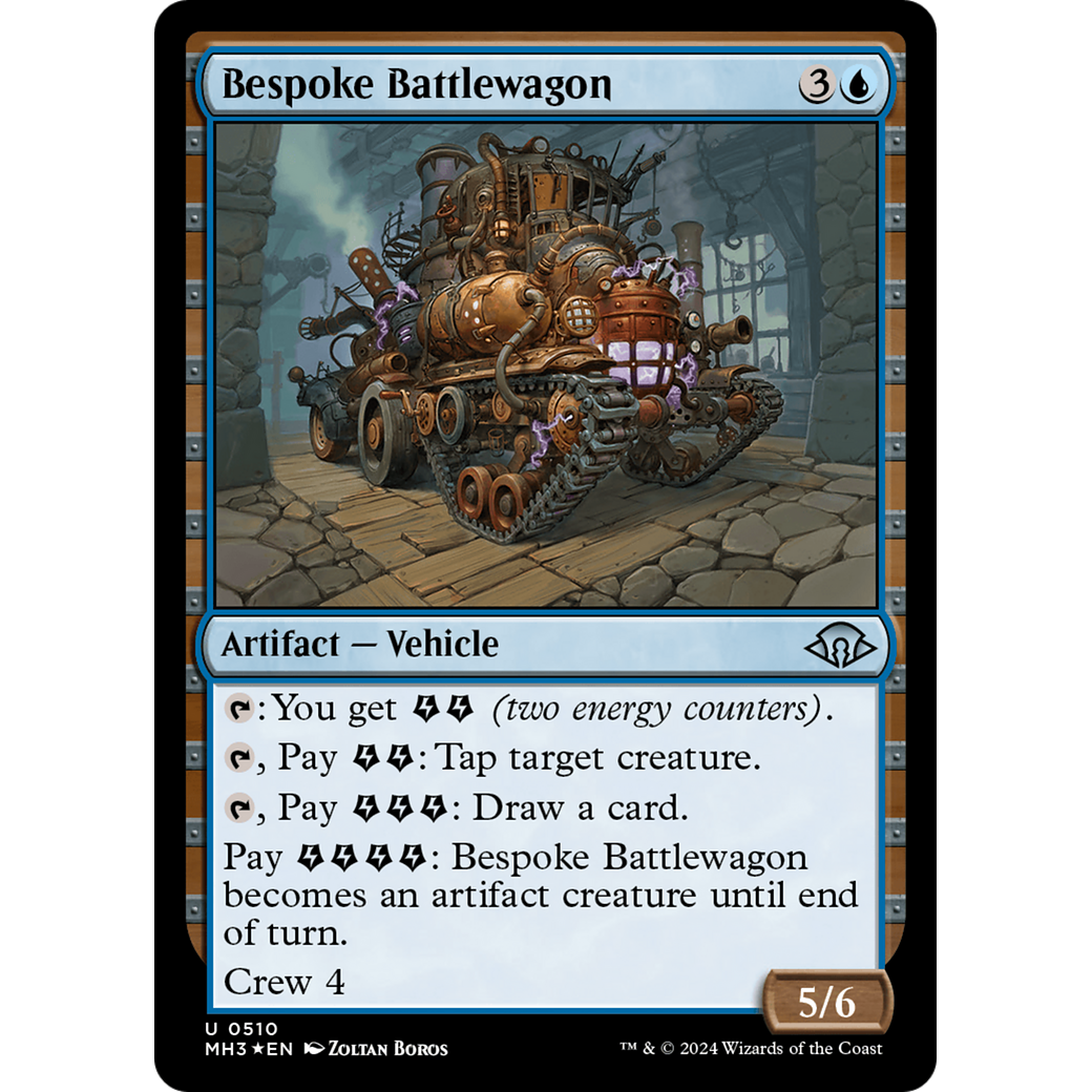 Bespoke Battlewagon (MH3-510) - Modern Horizons 3 Foil