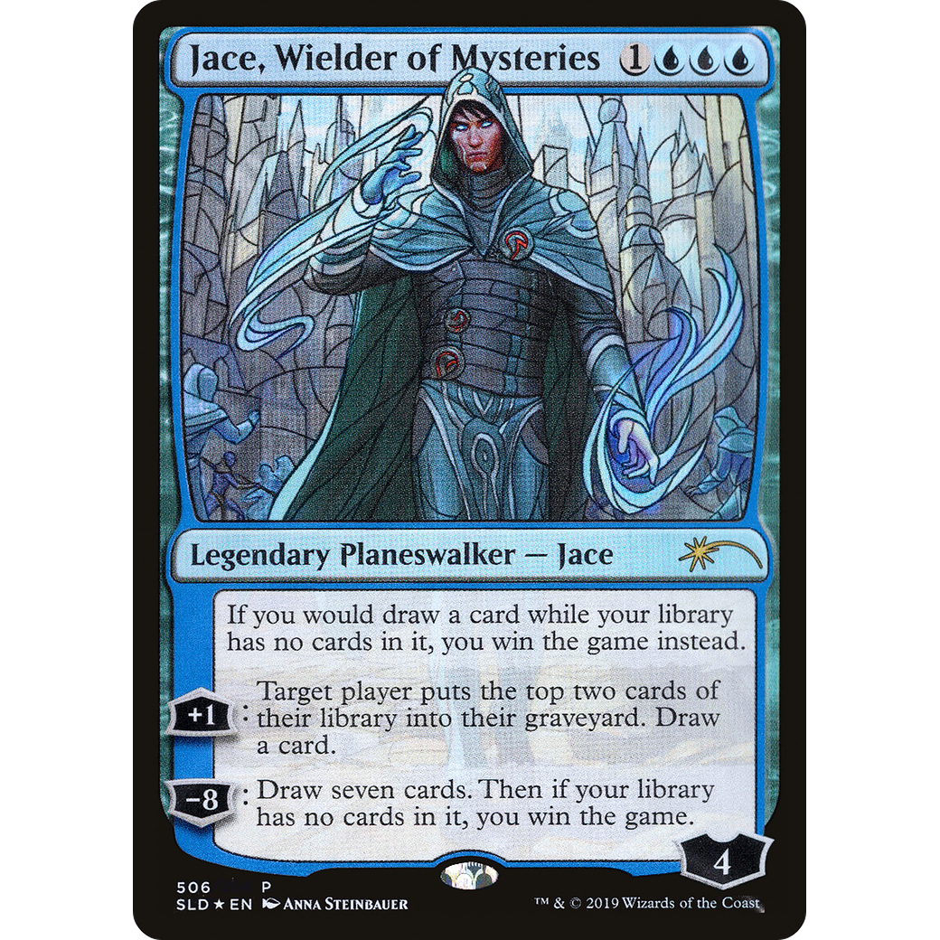 Jace, Wielder of Mysteries (Stained Glass) (SLD-506) - Secret Lair Drop Foil