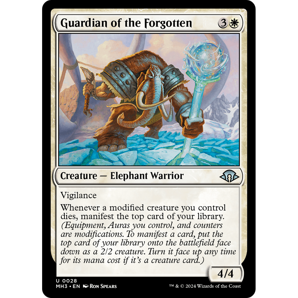 Guardian of the Forgotten (MH3-028) - Modern Horizons 3 Foil