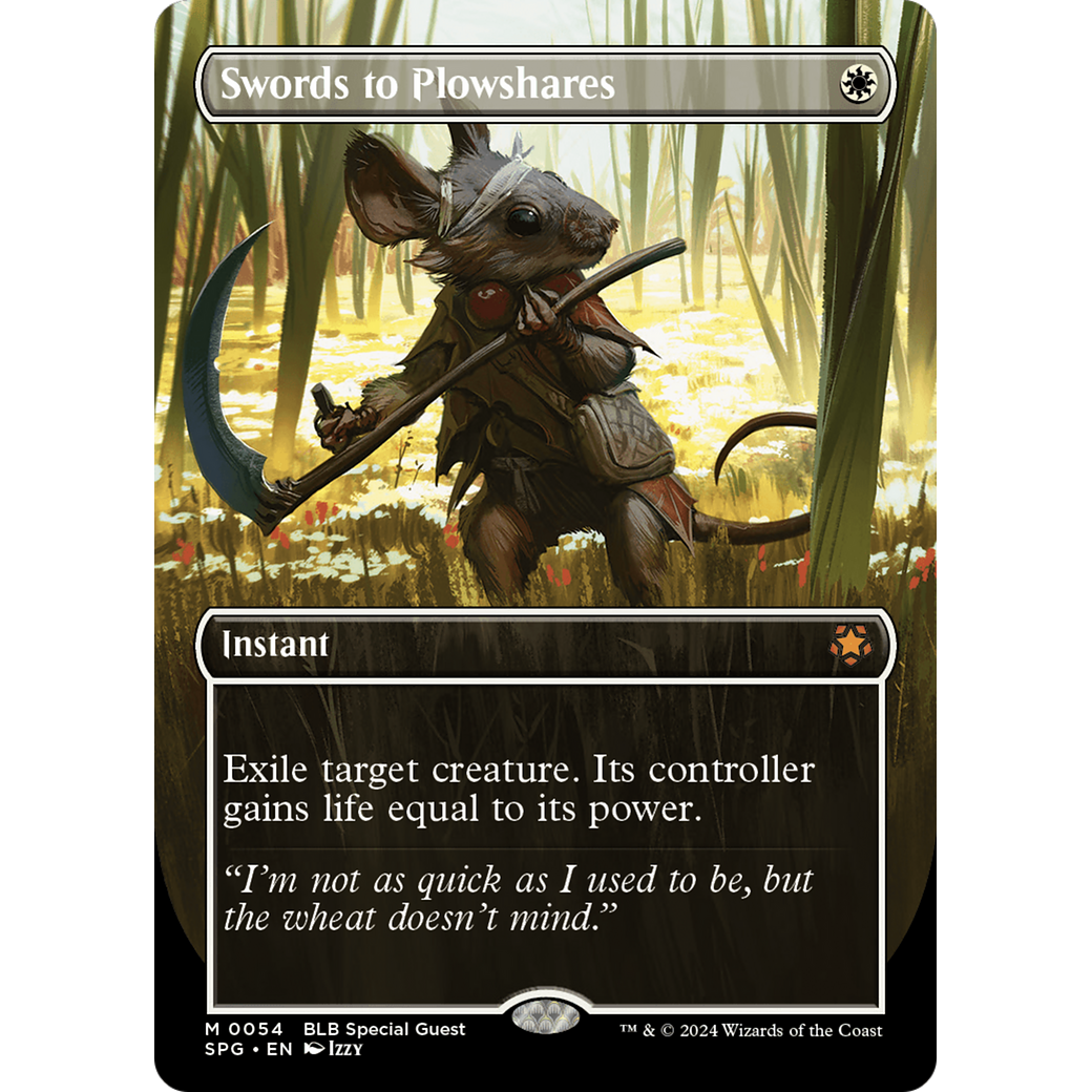 Swords to Plowshares (Borderless) (SPG-054) - Special Guests (Borderless)