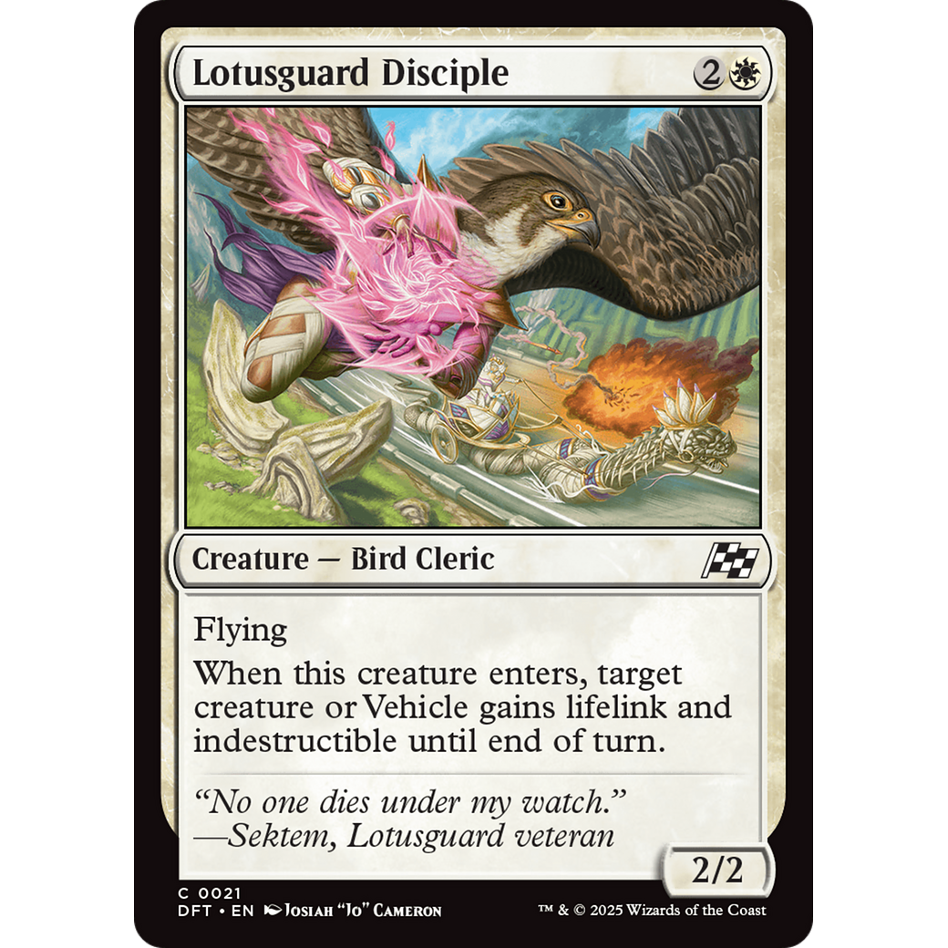 Lotusguard Disciple (DFT-021) - Aetherdrift Foil