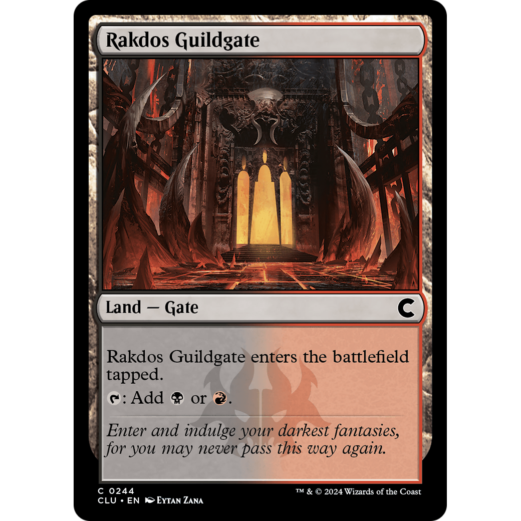 Rakdos Guildgate (CLU-244) - Ravnica: Clue Edition