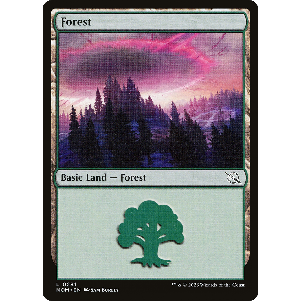 Forest (MOM-281) - March of the Machine Foil
