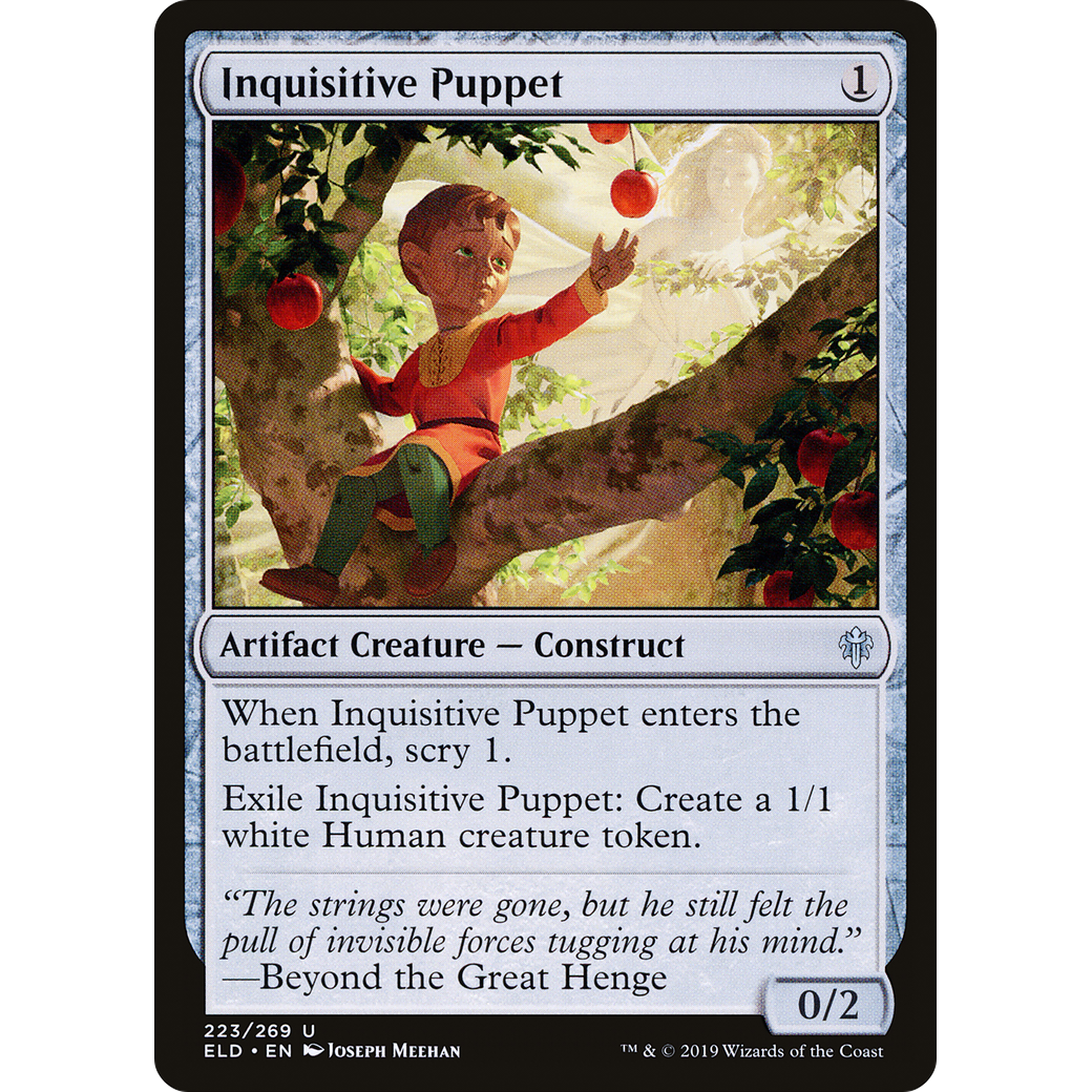 Inquisitive Puppet (ELD-223) - Throne of Eldraine