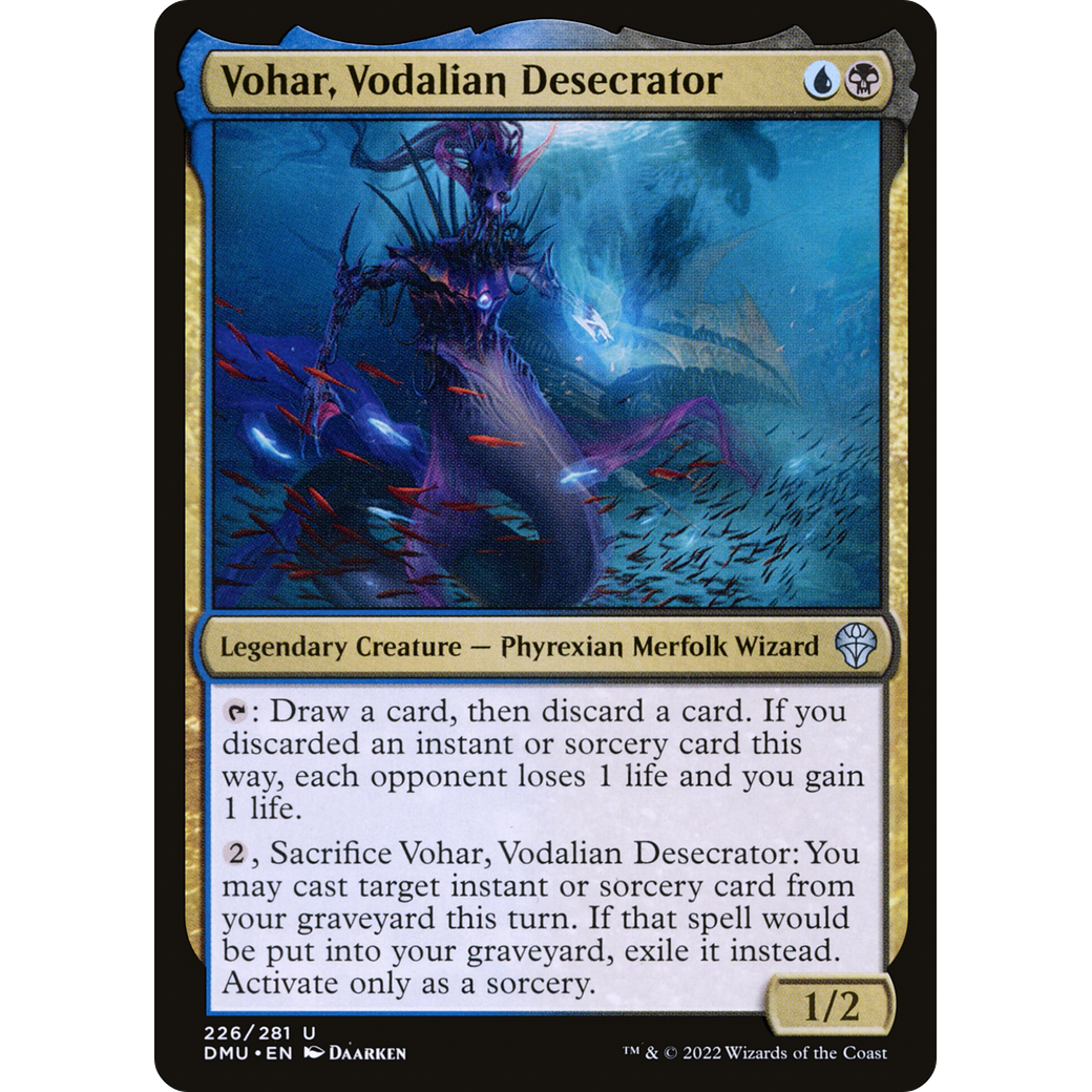 Vohar, Vodalian Desecrator (DMU-226) - Dominaria United