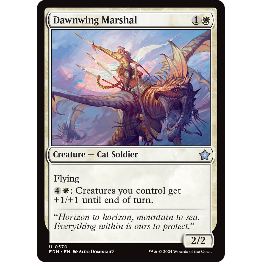 Dawnwing Marshal (FDN-570) - Foundations