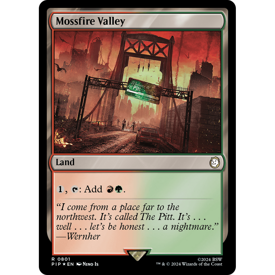 Mossfire Valley (PIP-801) - Fallout Foil