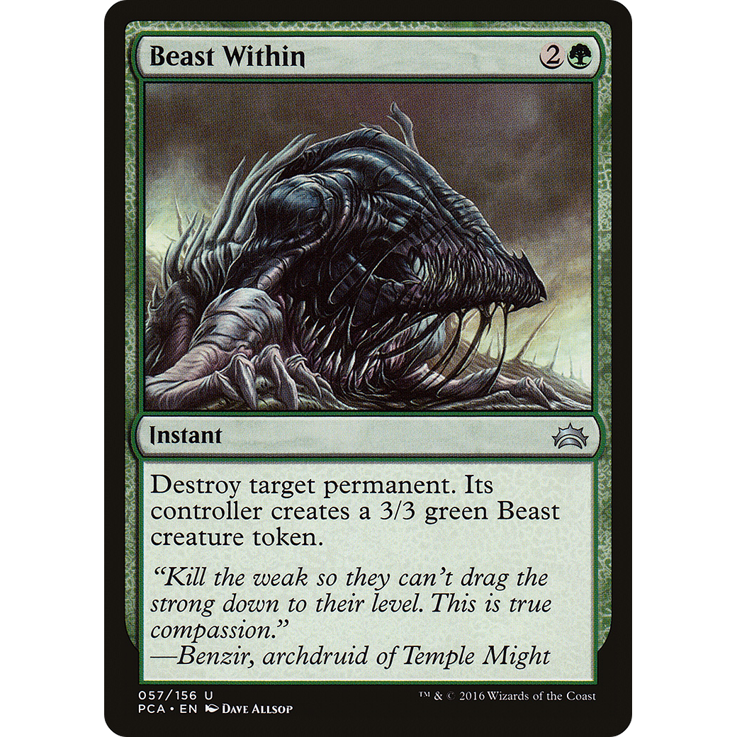 Beast Within (PCA-057) - Planechase Anthology