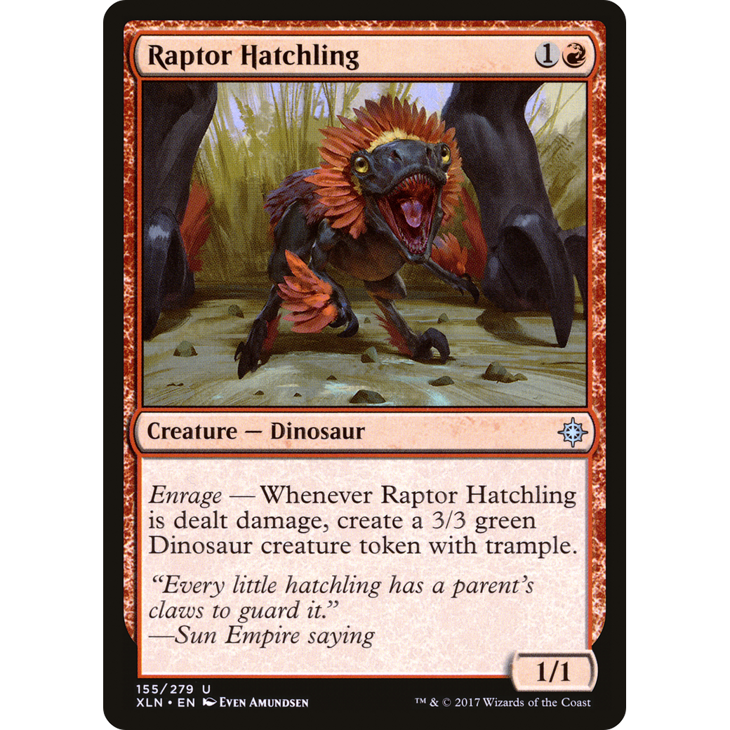 Raptor Hatchling (XLN-155) - Ixalan