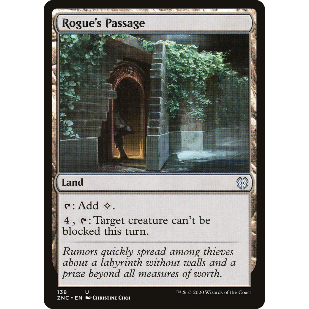 Rogue's Passage (ZNC-138) - Zendikar Rising Commander
