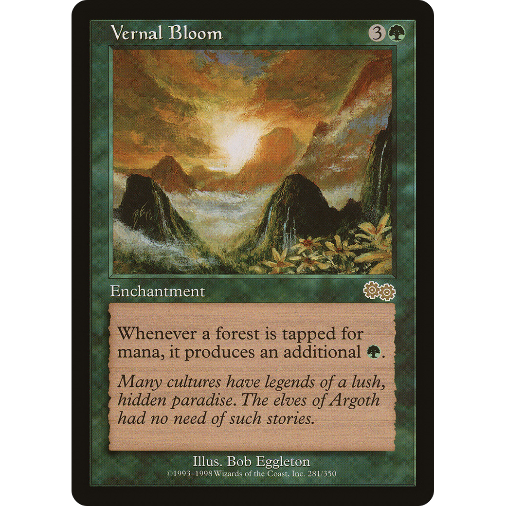 Vernal Bloom (USG-281) - Urza's Saga