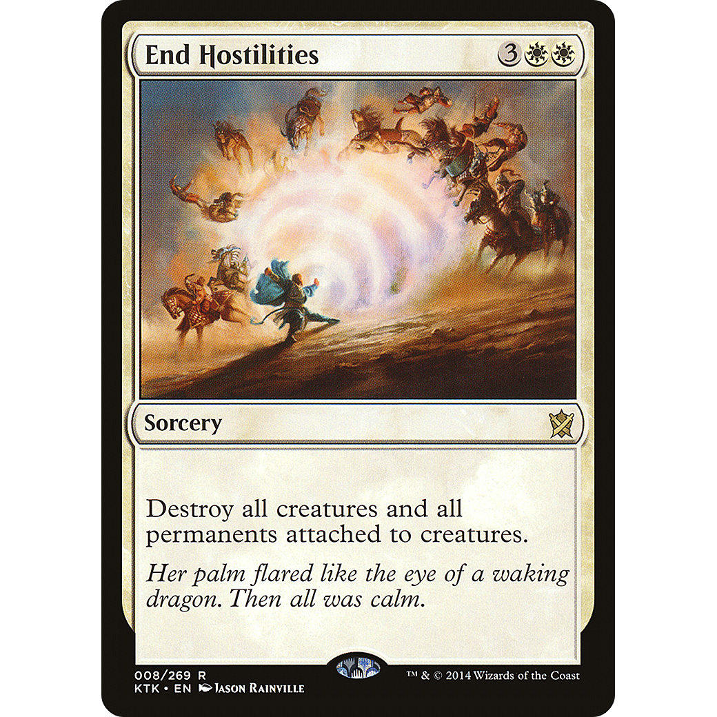 End Hostilities (KTK-008) - Khans of Tarkir Foil