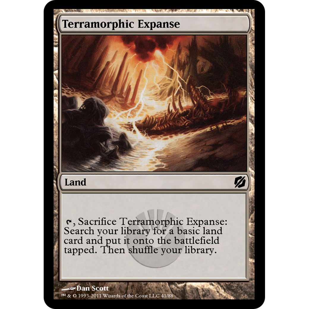 Terramorphic Expanse (TD2-041) - Duel Decks: Mirrodin Pure vs. New Phyrexia