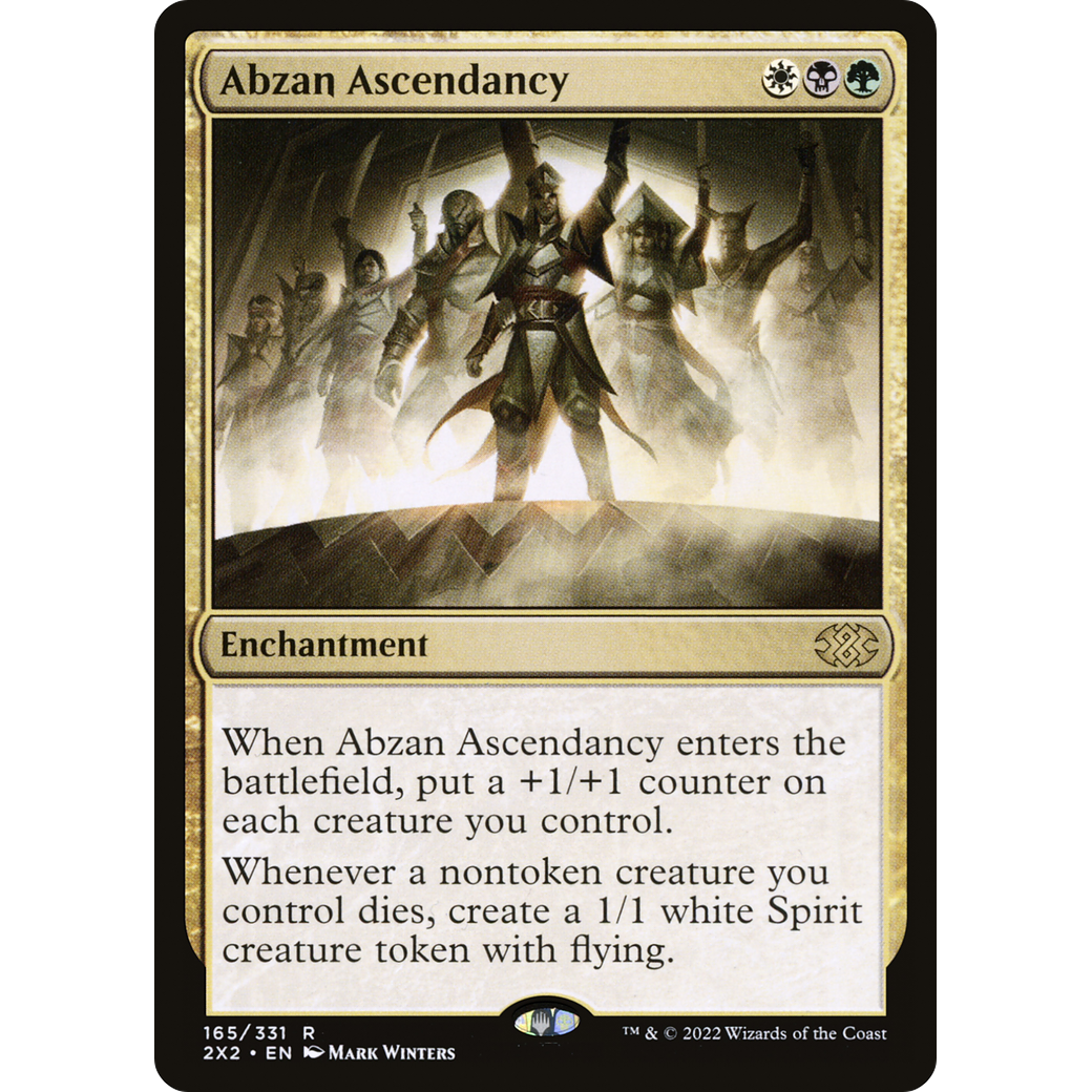 Abzan Ascendancy (2X2-165) - Double Masters 2022 Foil