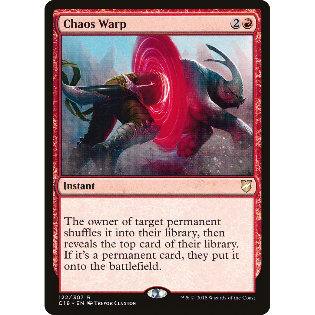 Chaos Warp (C18-122) - Commander 2018