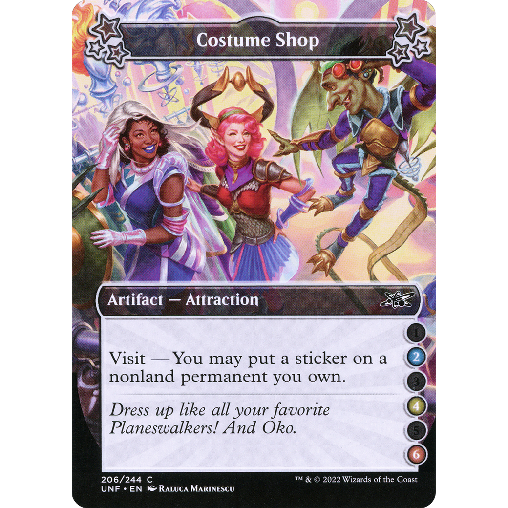 Costume Shop (2-4-6) (UNF-206) - Unfinity