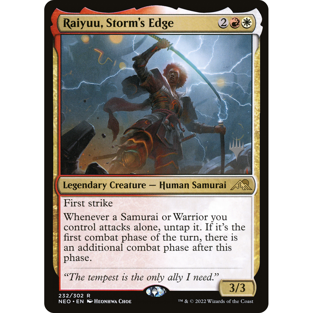 Raiyuu, Storm's Edge (PPNEO-232P) - Kamigawa: Neon Dynasty Promos Foil
