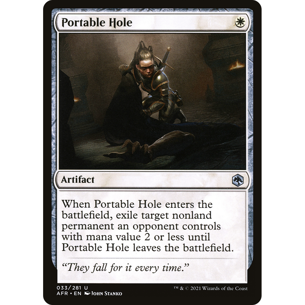 Portable Hole (AFR-033) - Adventures in the Forgotten Realms