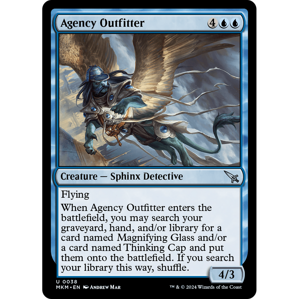 Agency Outfitter (MKM-038) - Murders at Karlov Manor Foil