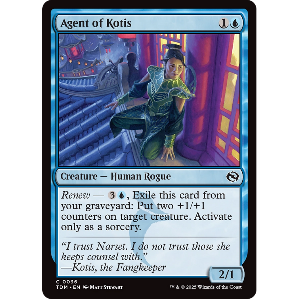 Agent of Kotis (TDM-036) - Tarkir: Dragonstorm Foil