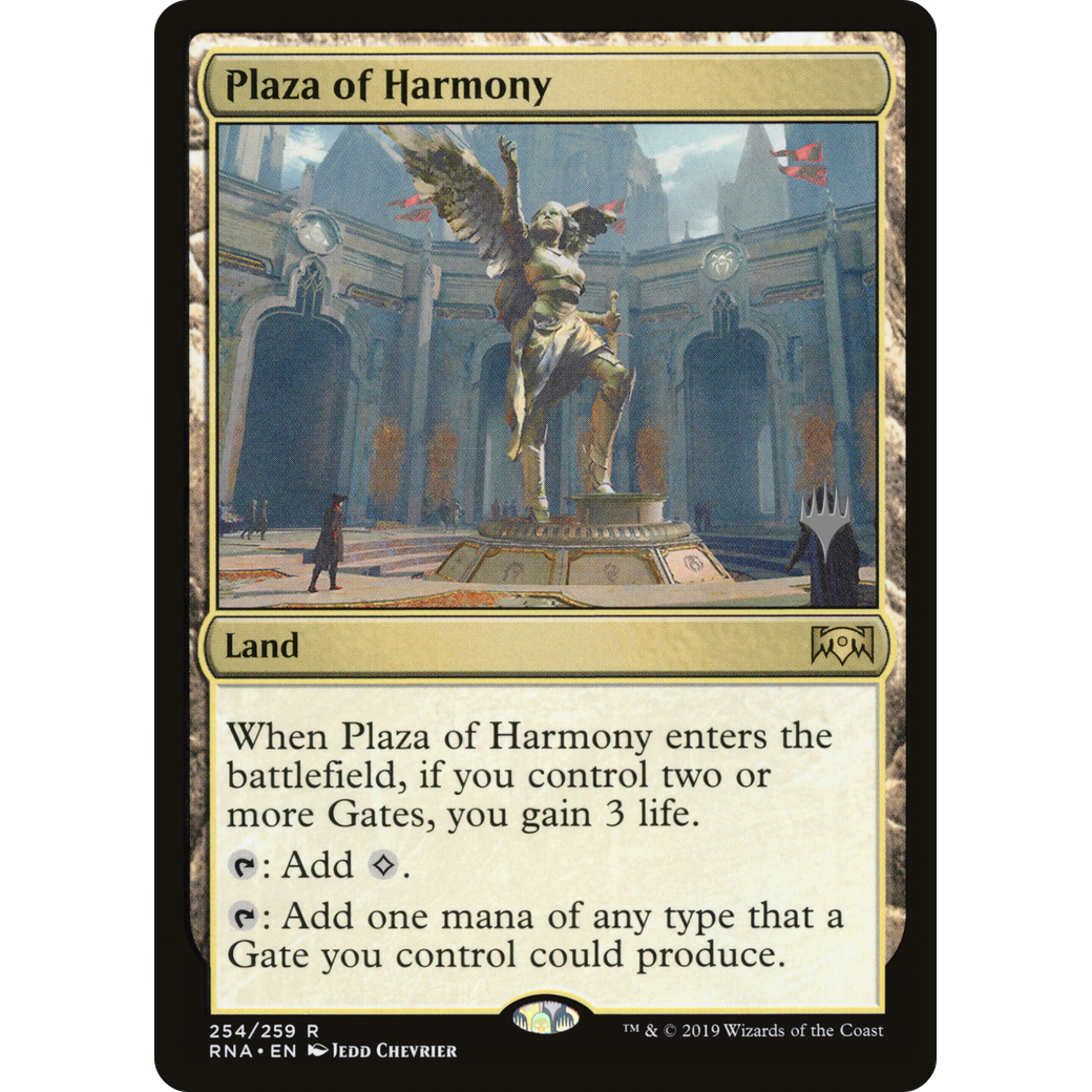 Plaza of Harmony (PPELD-254) - Ravnica Allegiance Promos