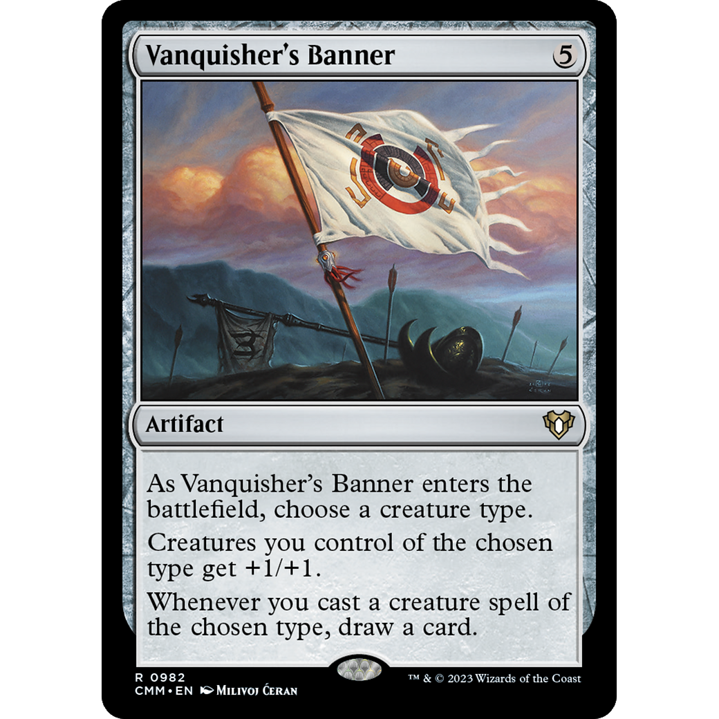 Vanquisher's Banner (CMM-982) - Commander Masters