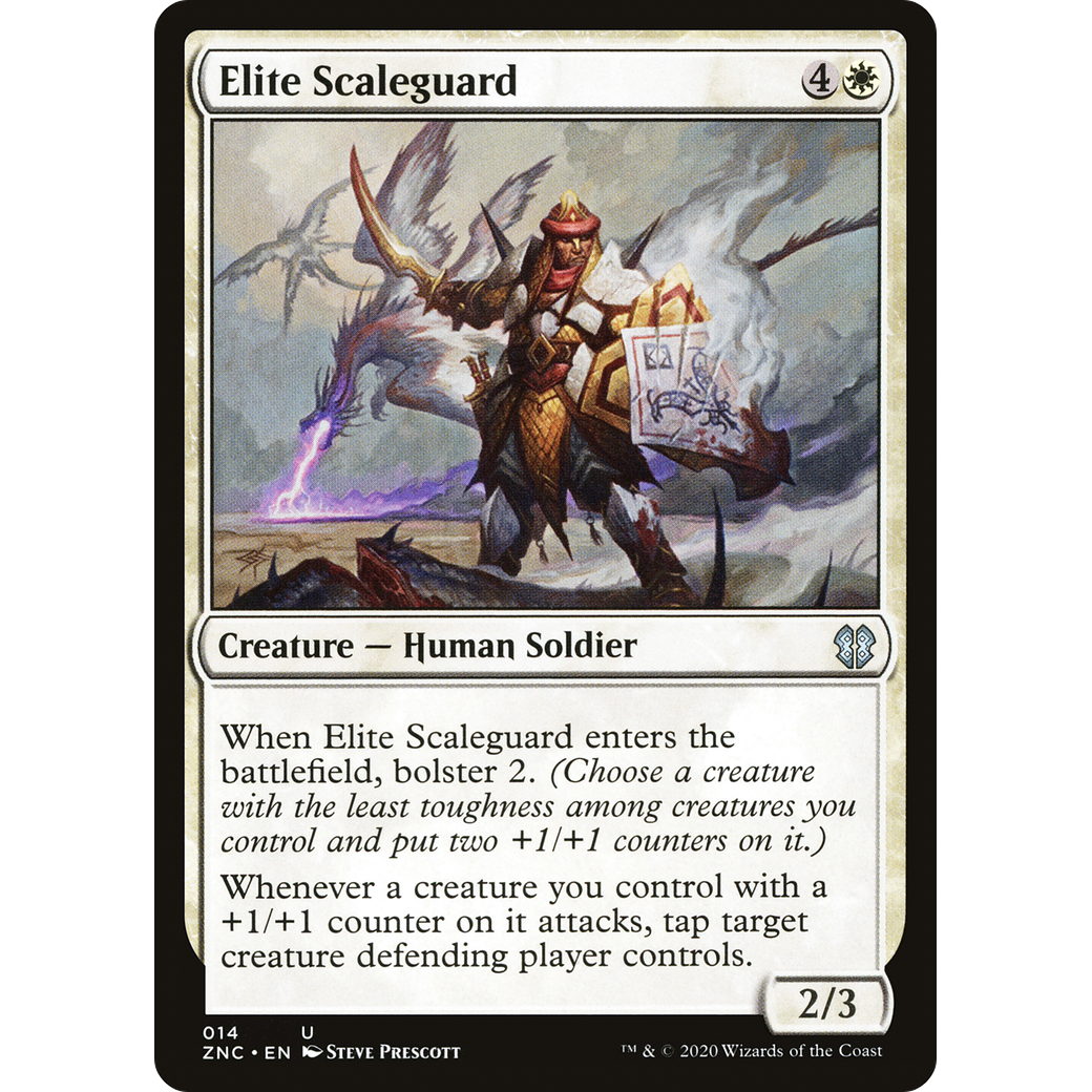 Elite Scaleguard (ZNC-014) - Zendikar Rising Commander