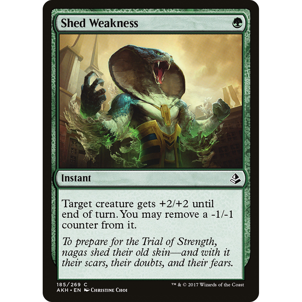 Shed Weakness (AKH-185) - Amonkhet Foil
