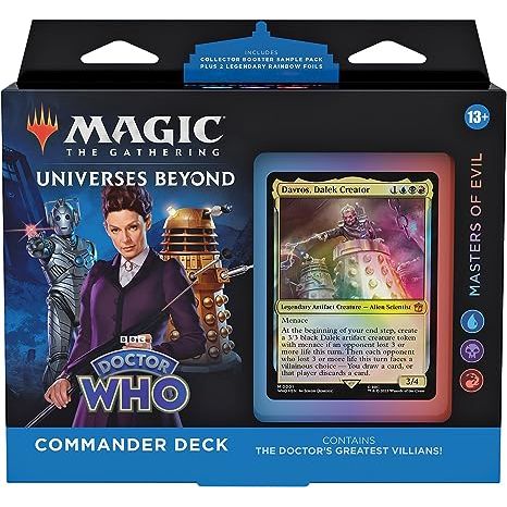 Magic The Gathering: Doctor Who Commander Deck Magic The Gathering: Doctor Who Commander Deck