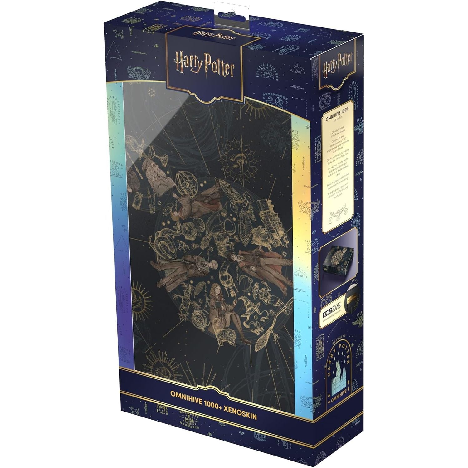 Ultimate Guard: Harry Potter Black Omnihive 1000+ Xenoskin Deck Box
