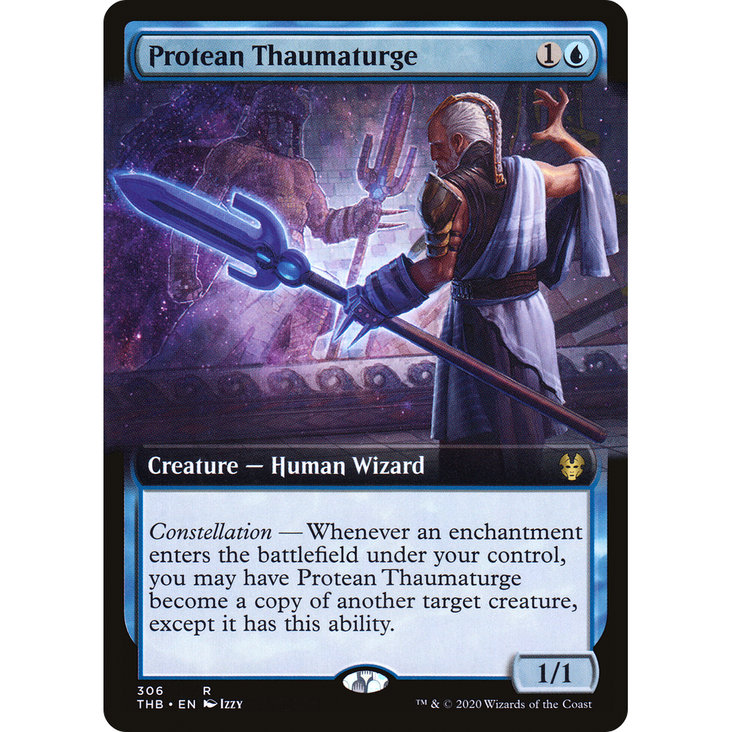Protean Thaumaturge (Extended Art) (THB-306) - Theros Beyond Death: (Extended Art)