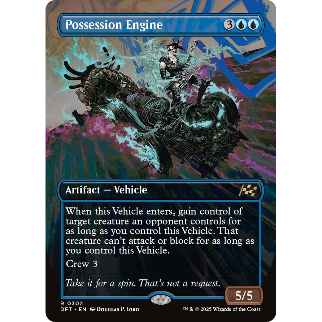 Possession Engine (DFT-302) - Aetherdrift (Borderless) Foil