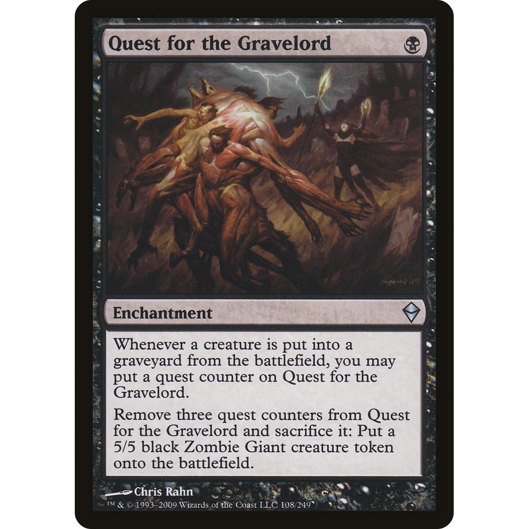 Quest for the Gravelord (ZEN-108) - Zendikar Foil